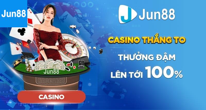Hướng dẫn tham gia Casino Jun88 đơn giản và nhanh chóng